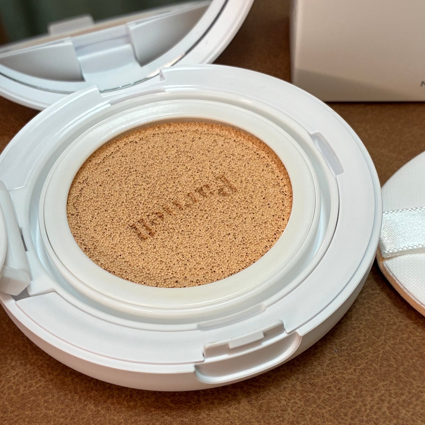 シカマヌ セラム クッションファンデ/parnell/クッションファンデーションを使ったクチコミ(3枚目)