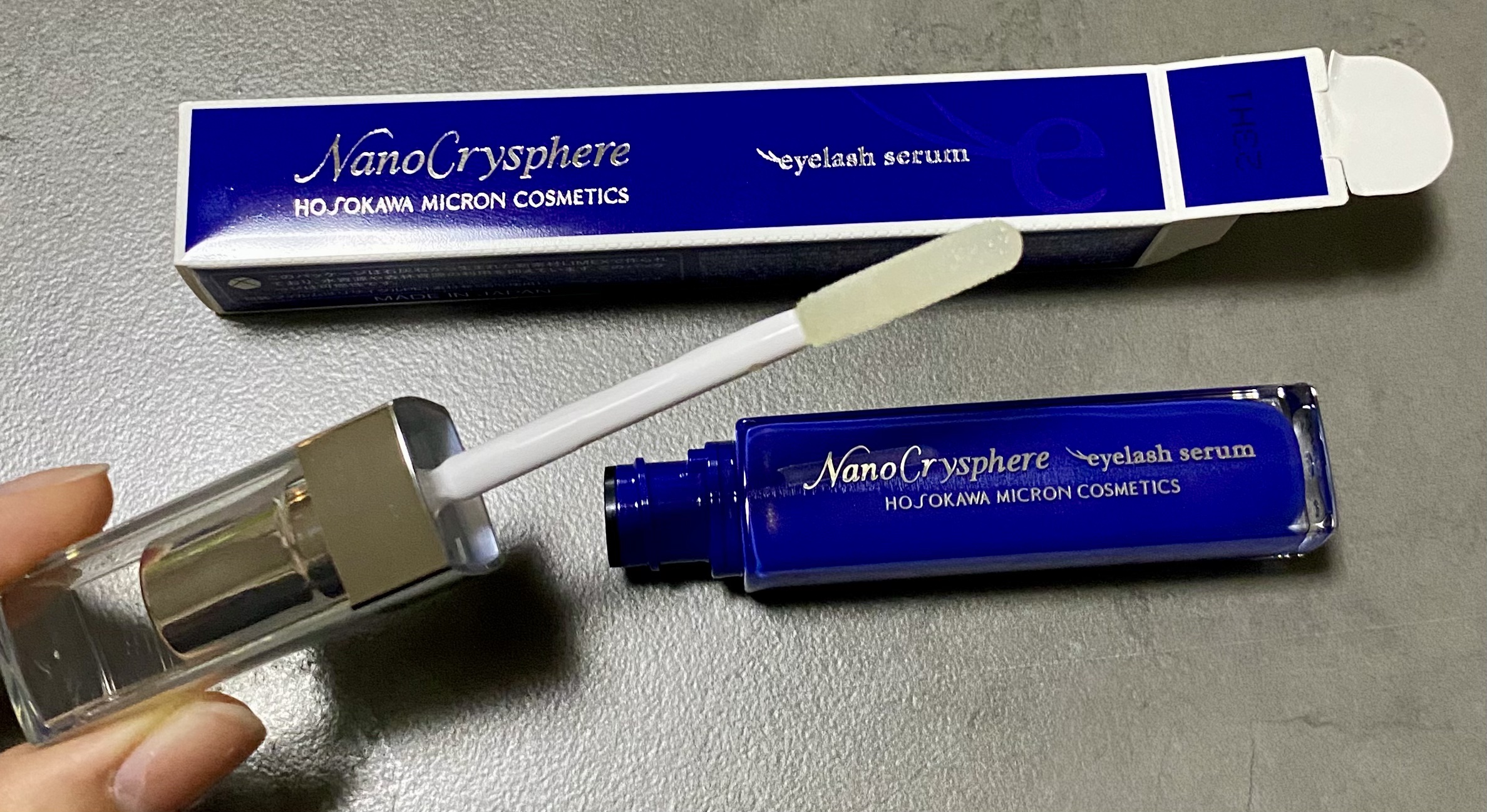 ナノクリスフェアアイラッシュセラム/ナノクリスフェア/まつげ美容液を使ったクチコミ（1枚目）