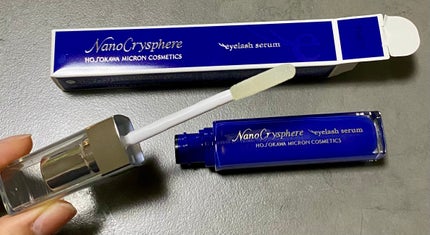 ナノクリスフェアアイラッシュセラム/ナノクリスフェア/まつげ美容液を使ったクチコミ(1枚目)