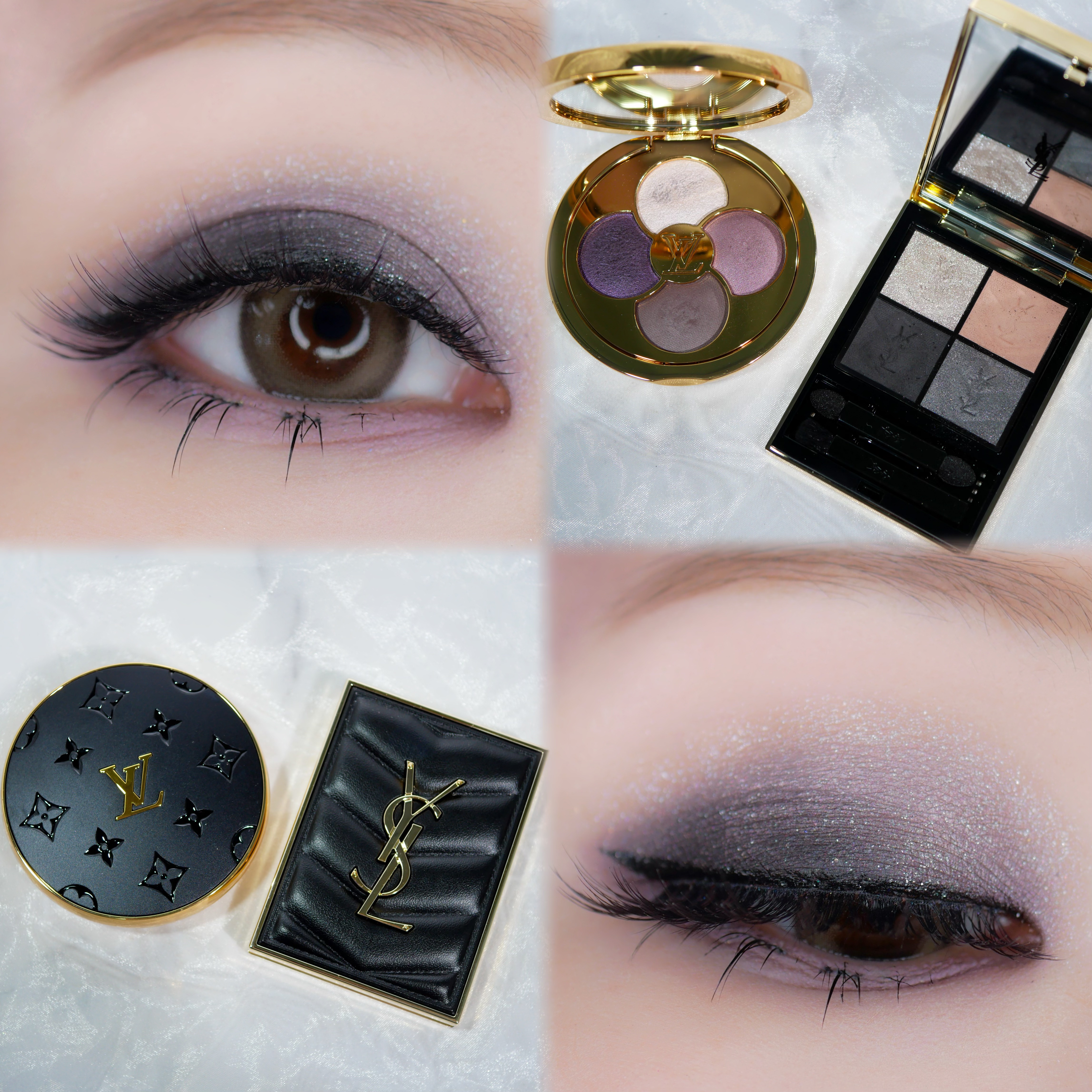 クチュール ミニ クラッチ #700​  オーバー ブラン/YVES SAINT LAURENT BEAUTE/アイシャドウパレットを使ったクチコミ（1枚目）