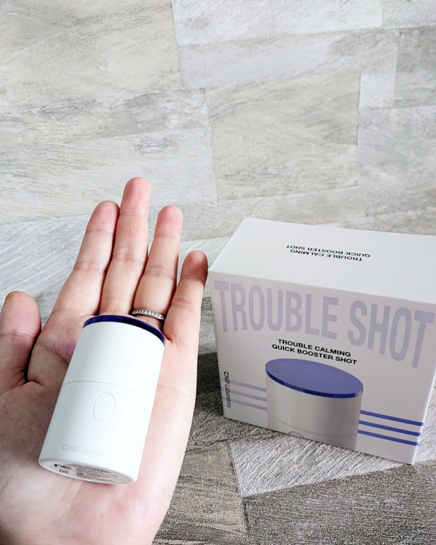 トラブルカーミングクイックブースターショット/CNP Laboratory/美顔器・マッサージを使ったクチコミ（2枚目）