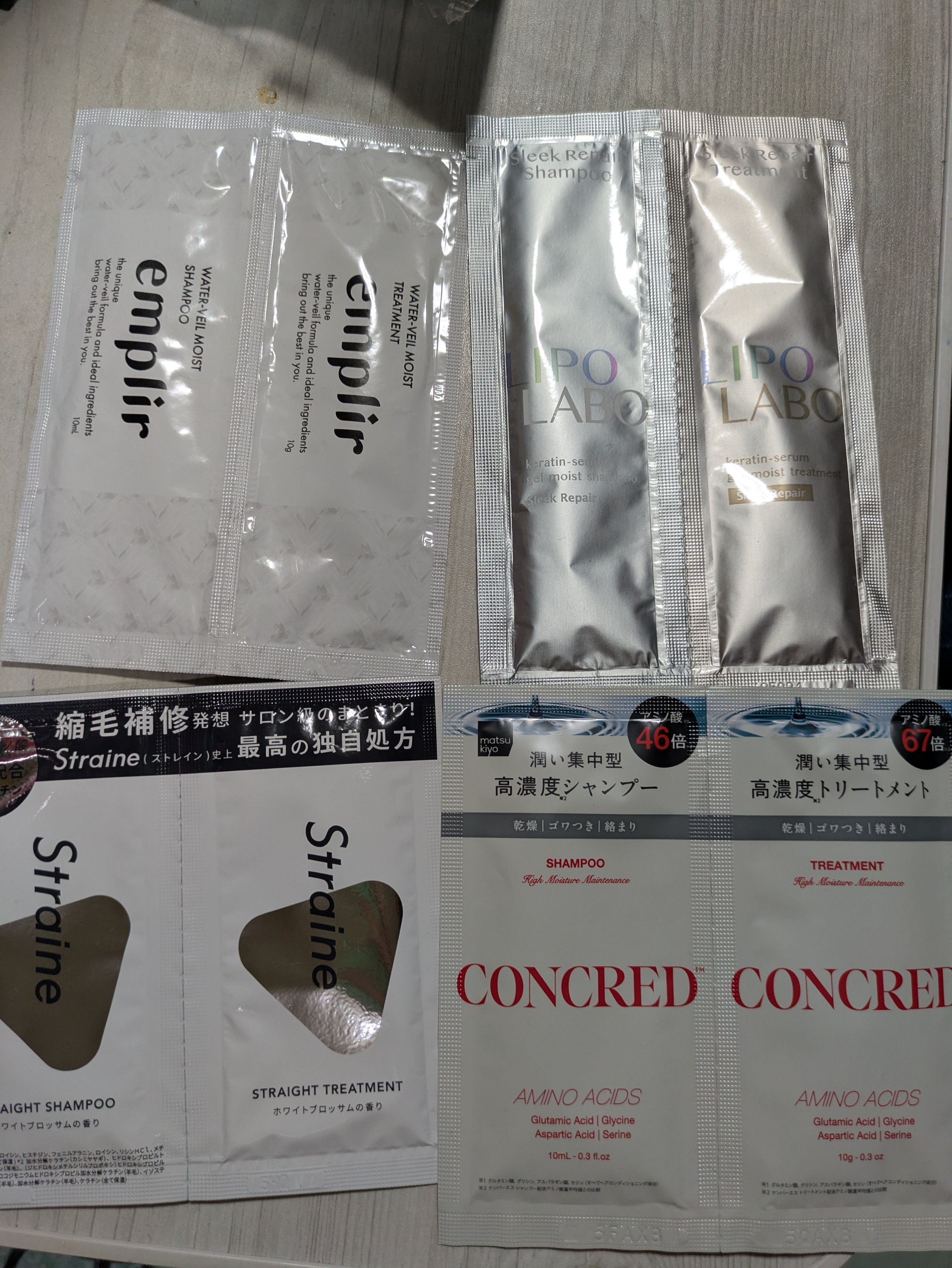 ウォーターベール　モイストシャンプー／トリートメント/emplir/市販シャンプーを使ったクチコミ（1枚目）