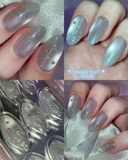 ネイルチップ(シールタイプ)/FINGER SUIT/ネイルチップ・パーツを使ったクチコミ(8枚目)