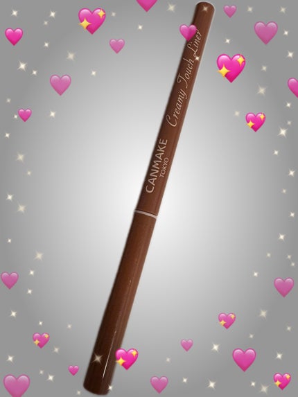 クリーミータッチライナー/キャンメイク/ジェルアイライナーを使ったクチコミ(1枚目)