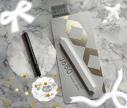 3650 リキッドアイライナー のクチコミ「
3650リキッドアイライナー
ホワイトWhite¥1,650
何度かアイメイクで使っている.....」(1枚目)