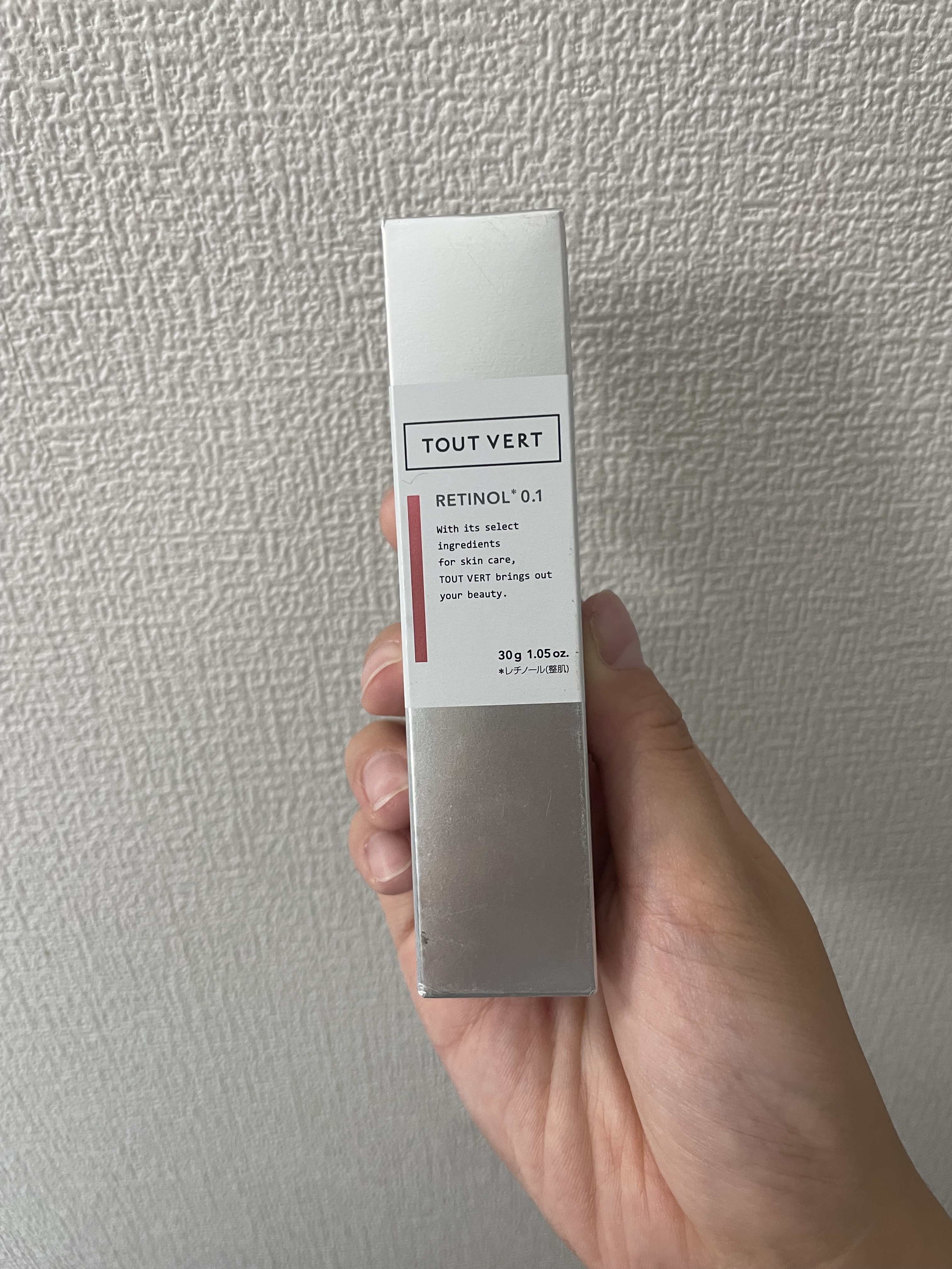 レチノショット 0.1/TOUT VERT/フェイスクリームを使ったクチコミ（1枚目）