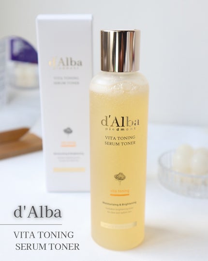 ビタトーニングセラムトナー/ダルバ/化粧水を使ったクチコミ(1枚目)