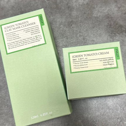 グリーントマトクレイマスククレンザー/FULLY/洗い流すパック・マスクを使ったクチコミ(7枚目)