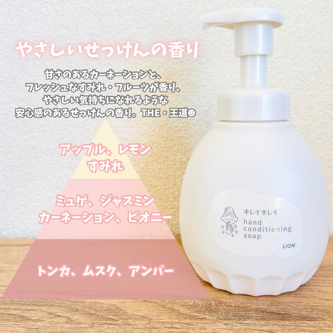 薬用ハンドコンディショニングソープ やさしいせっけんの香り/キレイキレイ/ハンドソープを使ったクチコミ(4枚目)
