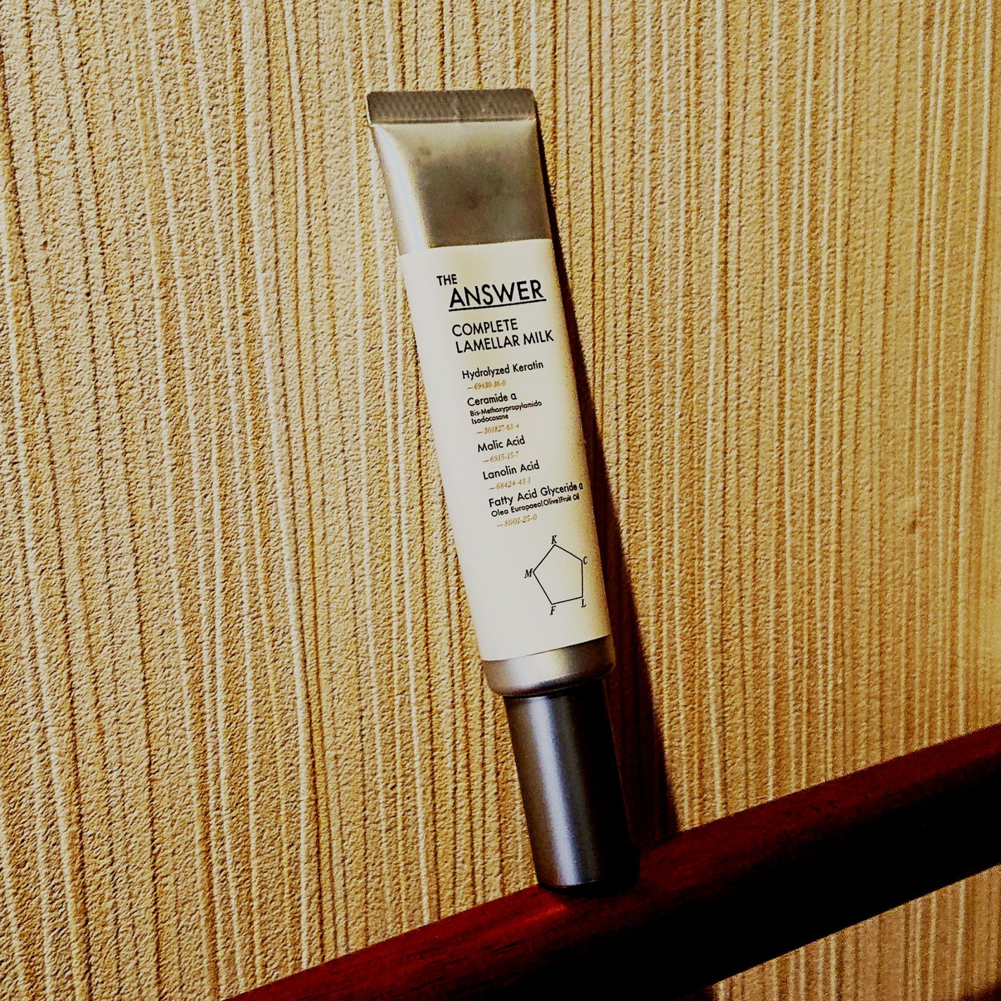 THE ANSWER コンプリートラメラミルク/THE ANSWER/ヘアミルクを使ったクチコミ(1枚目)