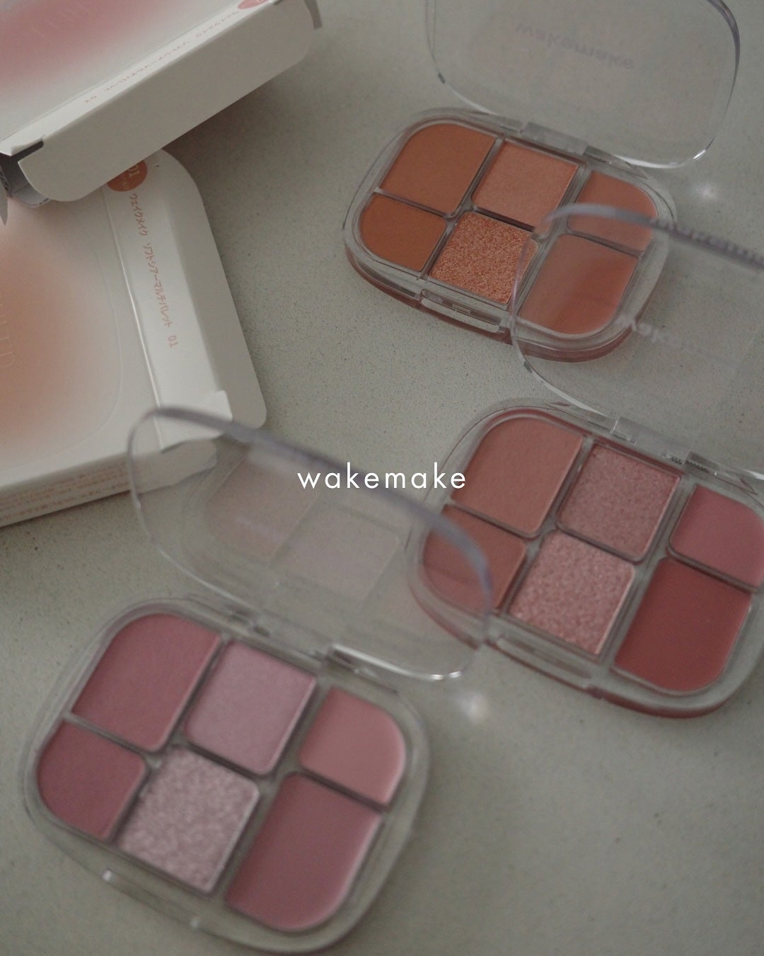 ソフトシアーマルチパレット/wakemake/アイシャドウパレットを使ったクチコミ(1枚目)