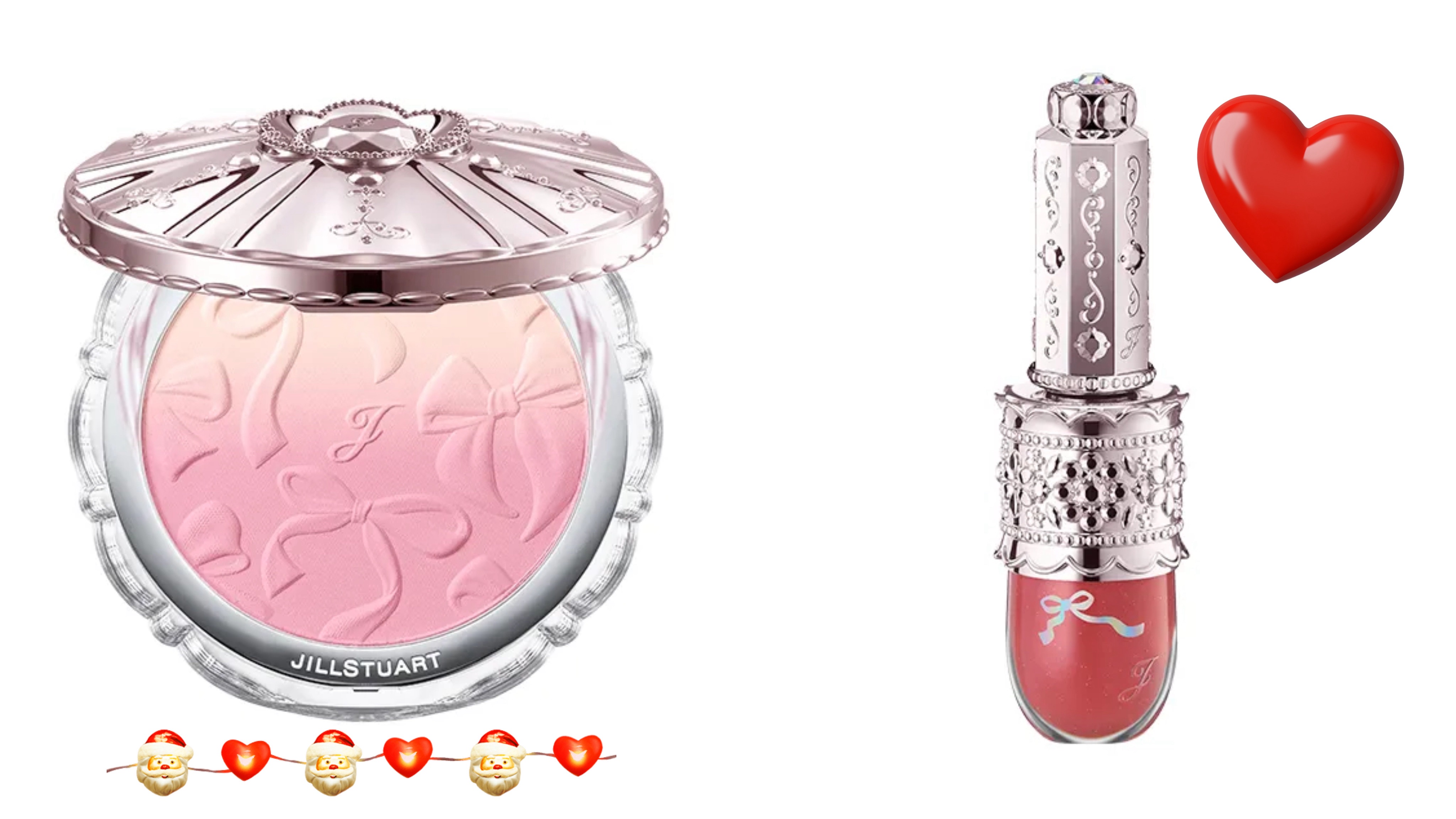 リップラッカー　ブルーミングガーランド 105 rose ribbon charm/JILL STUART/口紅を使ったクチコミ（1枚目）