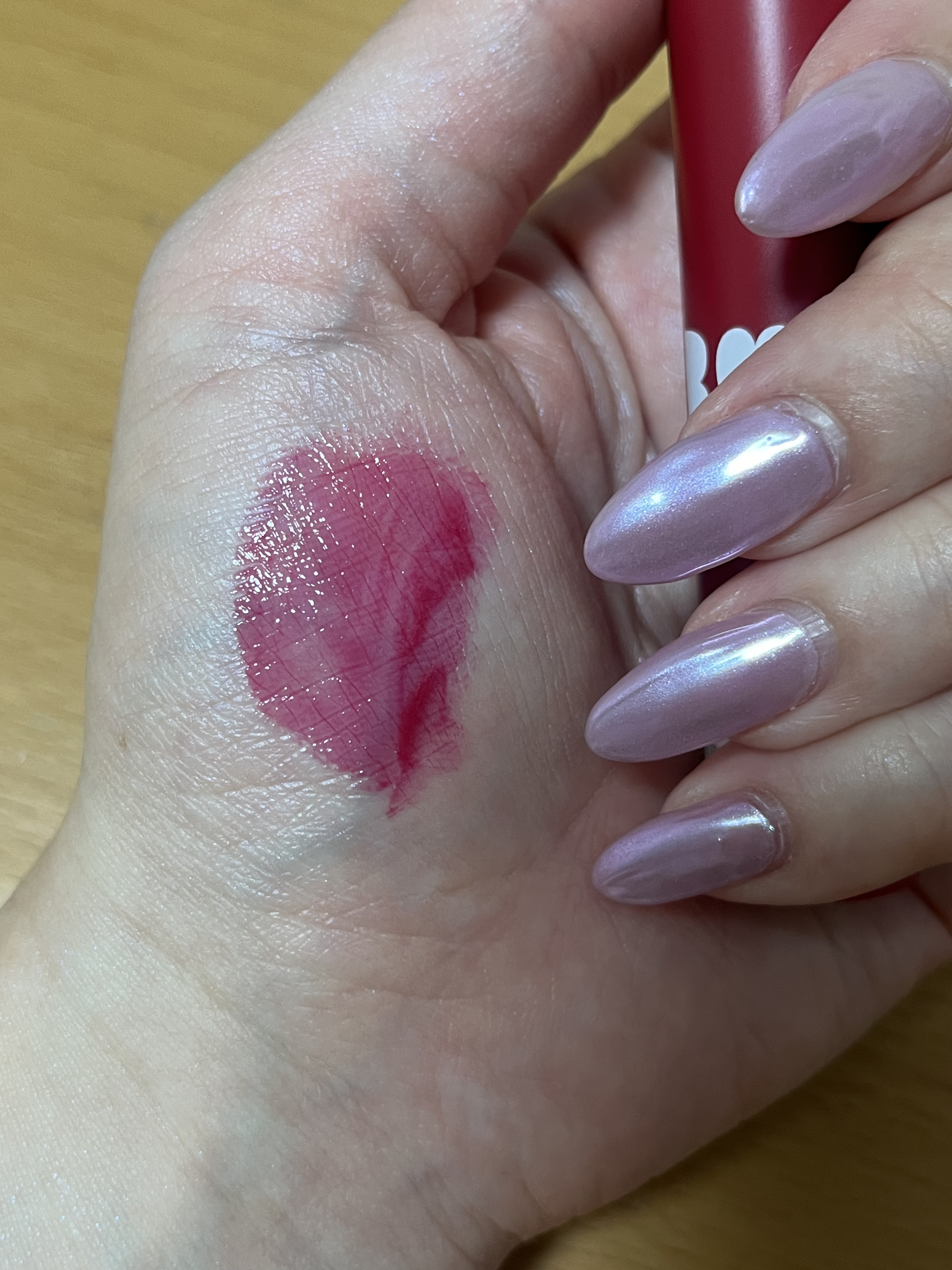 つやぷるリップR/b idol/口紅を使ったクチコミ（3枚目）