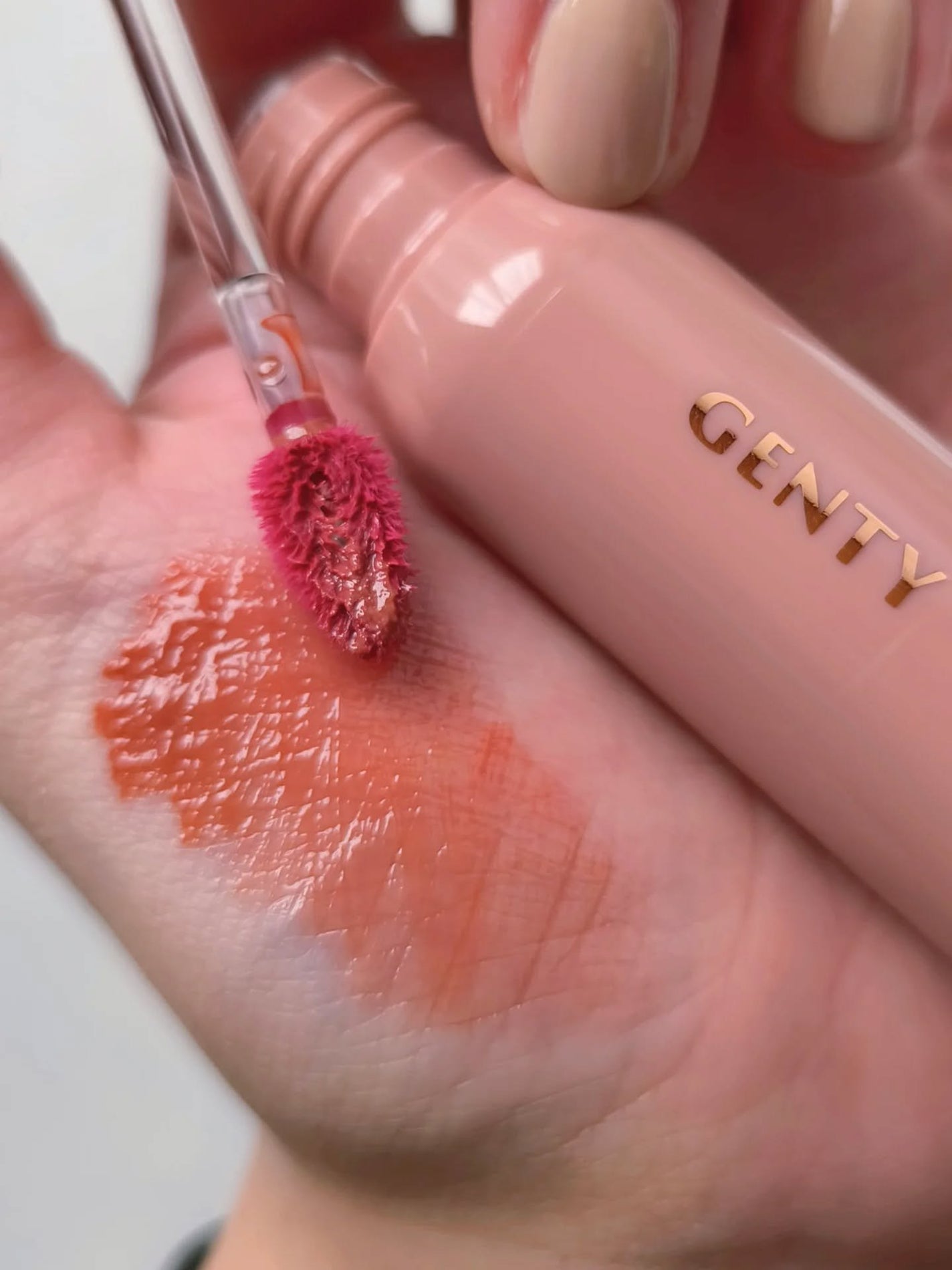 ジェンティー モチュルンリップティント/GENTY/リップティントを使ったクチコミ(2枚目)