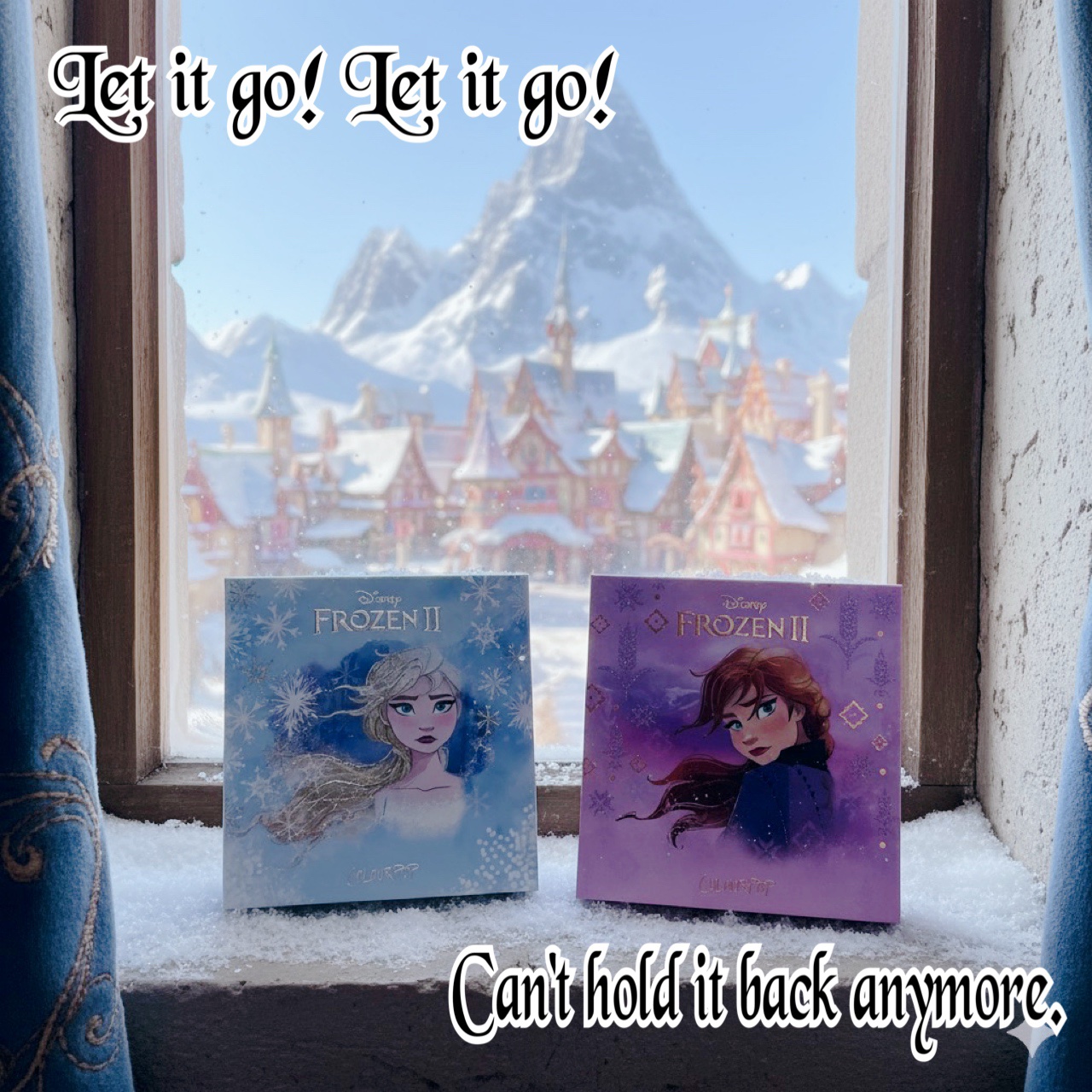 ColourPop×アナと雪の女王2 コスメキット/ColourPop/メイクアップキットを使ったクチコミ（1枚目）