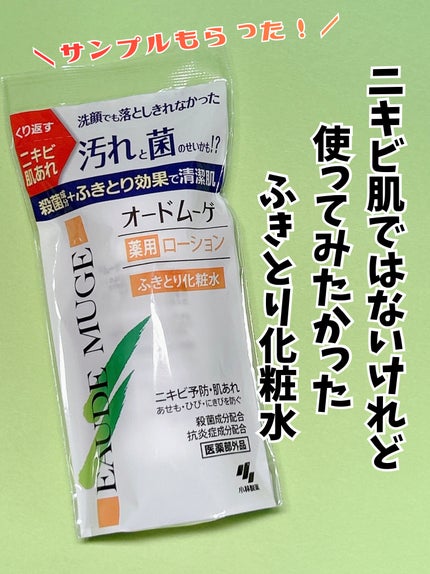 オードムーゲ 薬用ローション(ふきとり化粧水)/オードムーゲ/拭き取り化粧水を使ったクチコミ(1枚目)