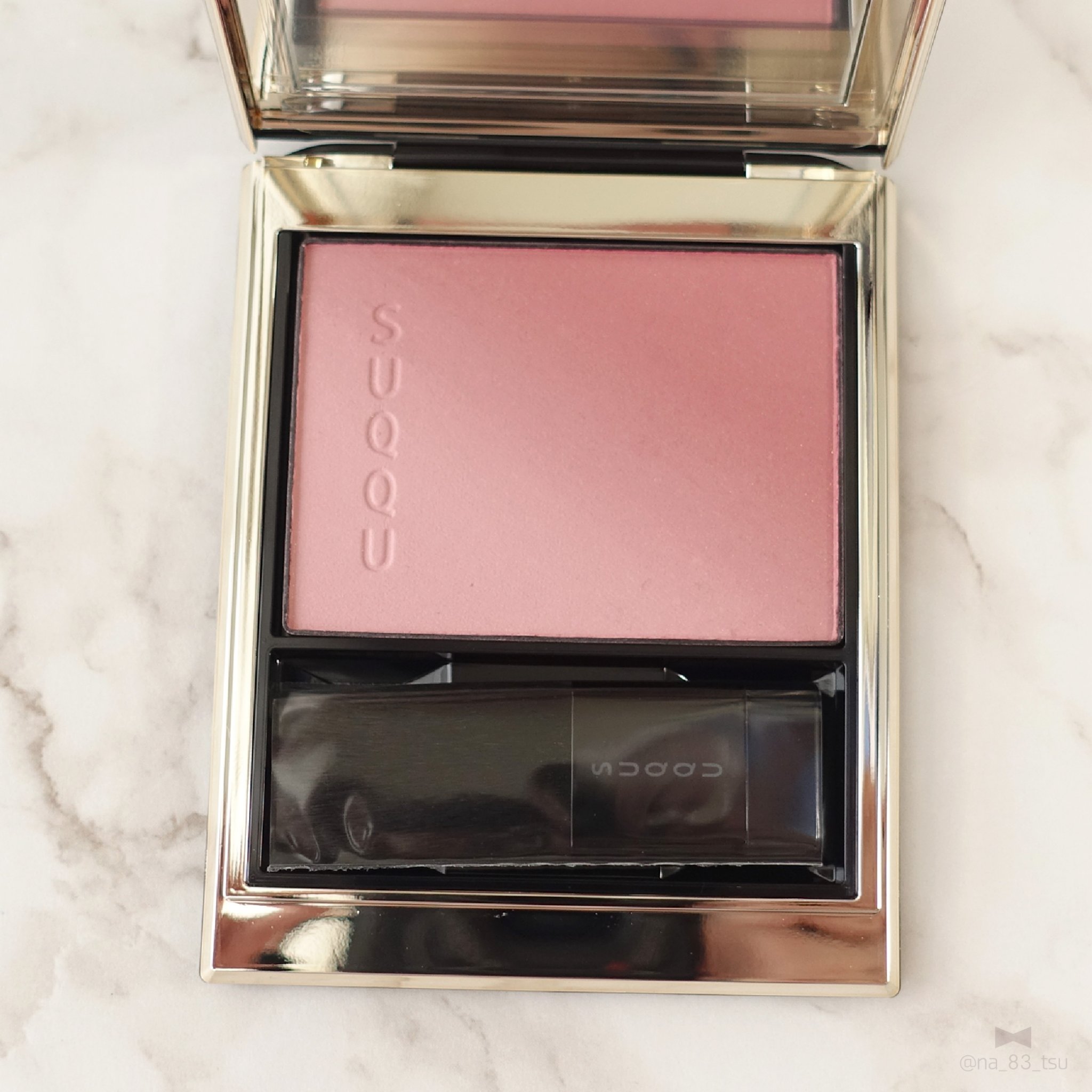 ブラーリング カラー ブラッシュ/SUQQU/パウダーチークを使ったクチコミ（3枚目）