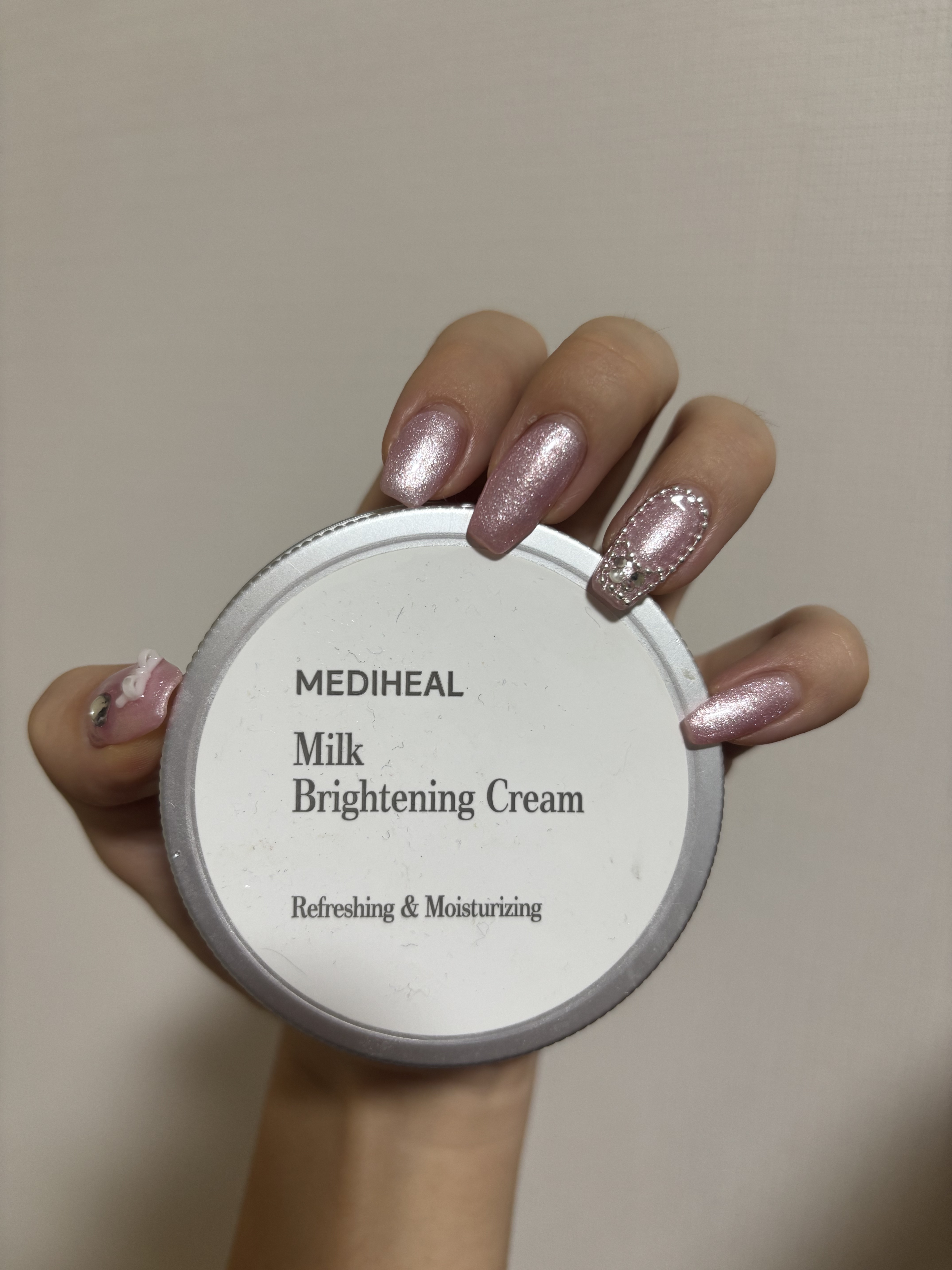 ミルクブライトニングクリーム/MEDIHEAL/フェイスクリームを使ったクチコミ（1枚目）