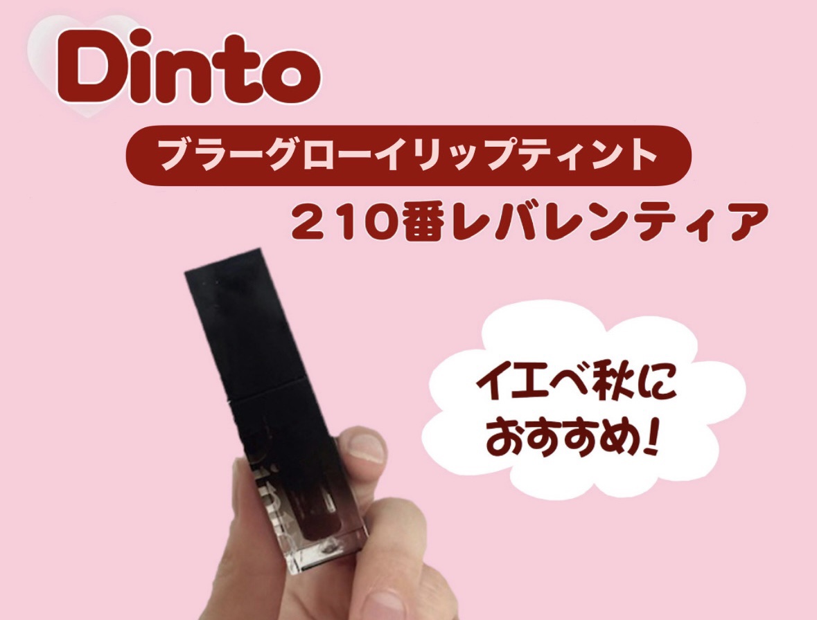 ブラーグロイリップティント/Dinto/リップティントを使ったクチコミ（1枚目）