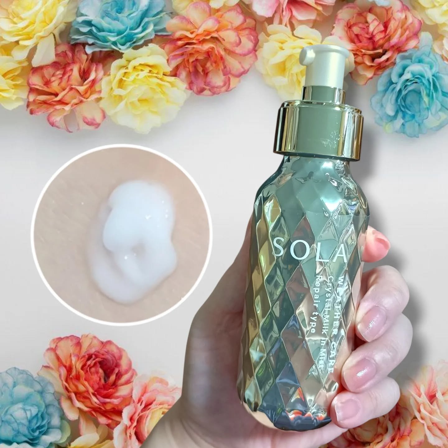 ソラ ウェザーケア クリスタル シャンプー/ヘアトリートメント リペアタイプ/SOLA WEATHER CARE/市販シャンプーを使ったクチコミ（3枚目）