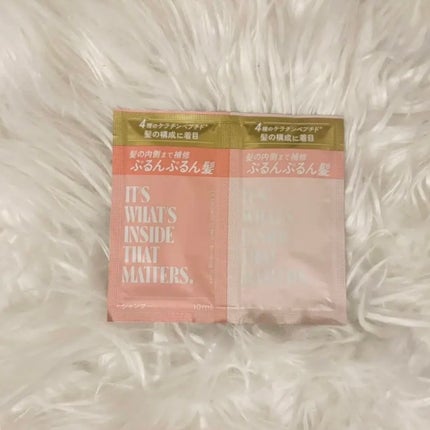 ダメージリペア ボンディングケア シャンプー/トリートメント/IT’S WHAT’S INSIDE THAT MATTERS./市販シャンプーを使ったクチコミ(1枚目)