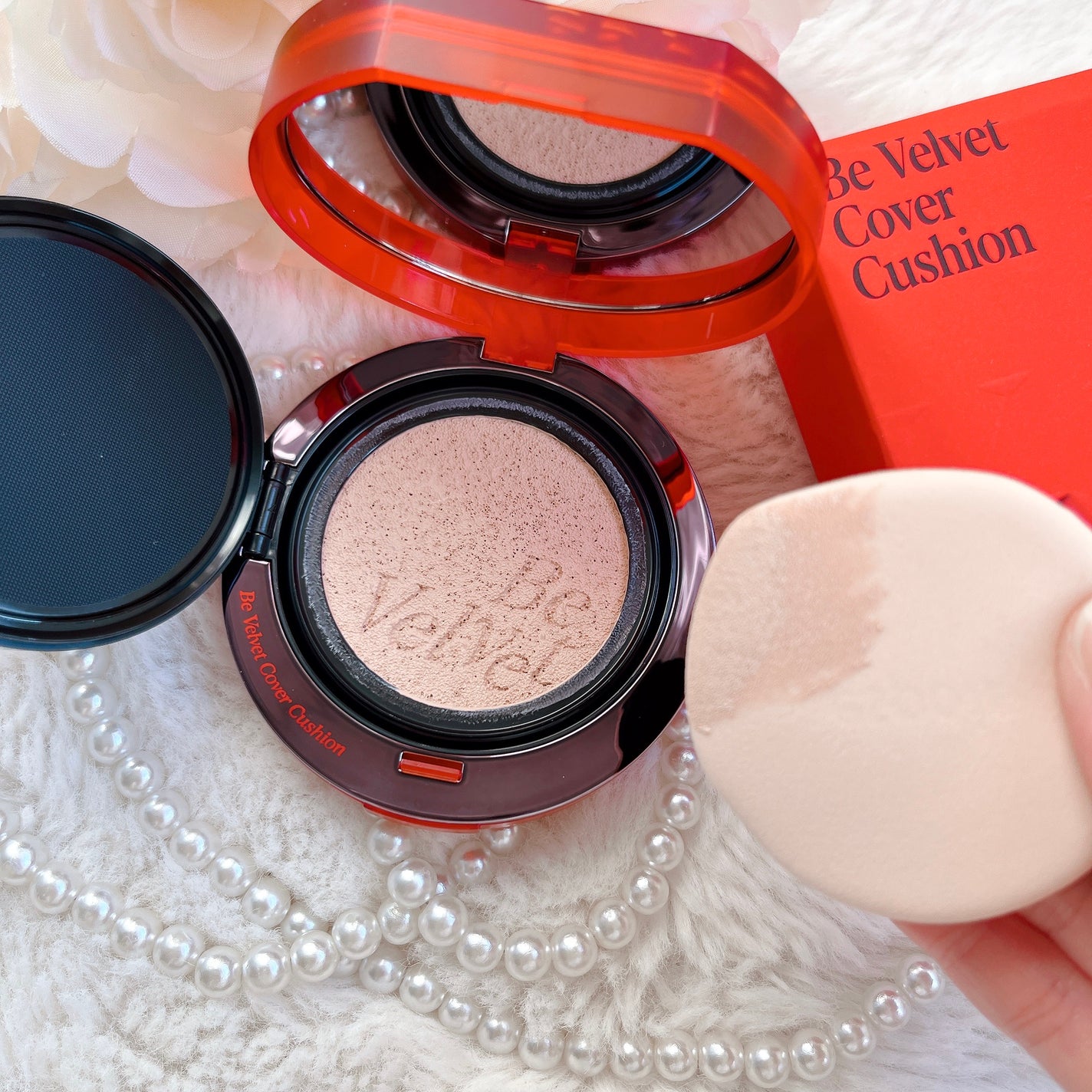 ビーベルベットカバークッション/espoir/クッションファンデーションを使ったクチコミ(4枚目)