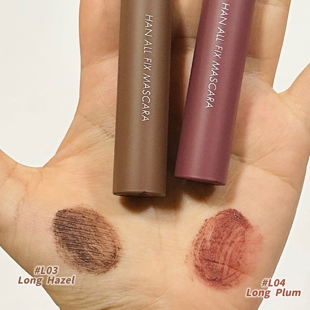 ハンオールフィックスマスカラ/rom&nd/マスカラを使ったクチコミ(4枚目)