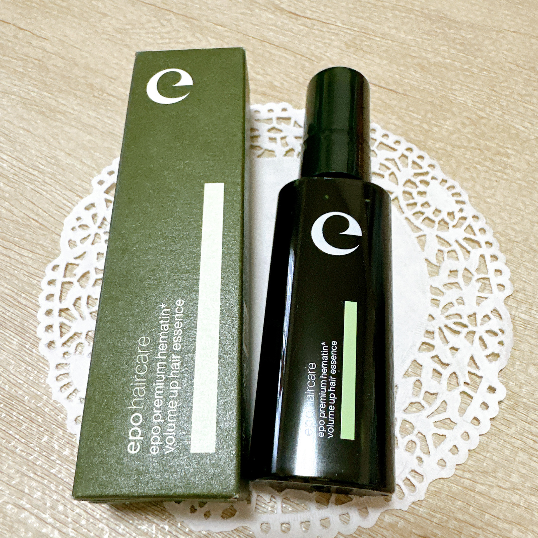 エポプレミアムヘマチン/epo/洗い流すヘアトリートメントを使ったクチコミ（2枚目）