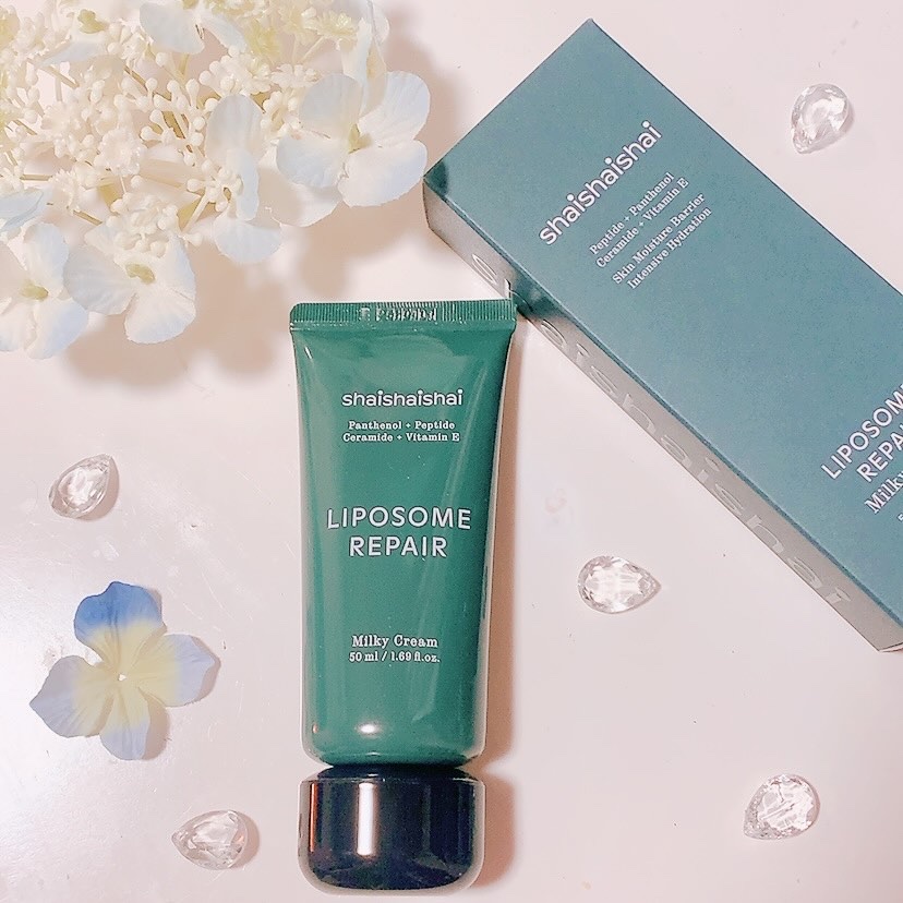 リポソームリペア ミルキークリーム/shaishaishai/フェイスクリームを使ったクチコミ（1枚目）
