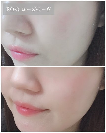 レイヤード フルリ チーク/Visée/パウダーチークを使ったクチコミ(5枚目)