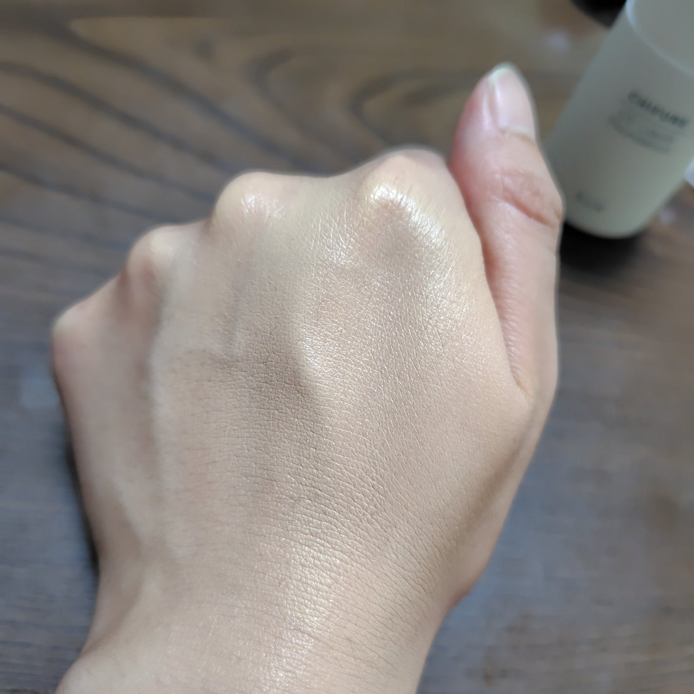 UV リキッド ファンデーション/ちふれ/リキッドファンデーションを使ったクチコミ(4枚目)