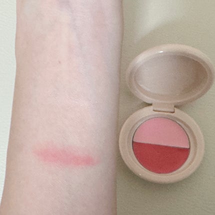 どら焼きリップ&チーク/&nd by rom&nd/マルチパレットを使ったクチコミ(2枚目)