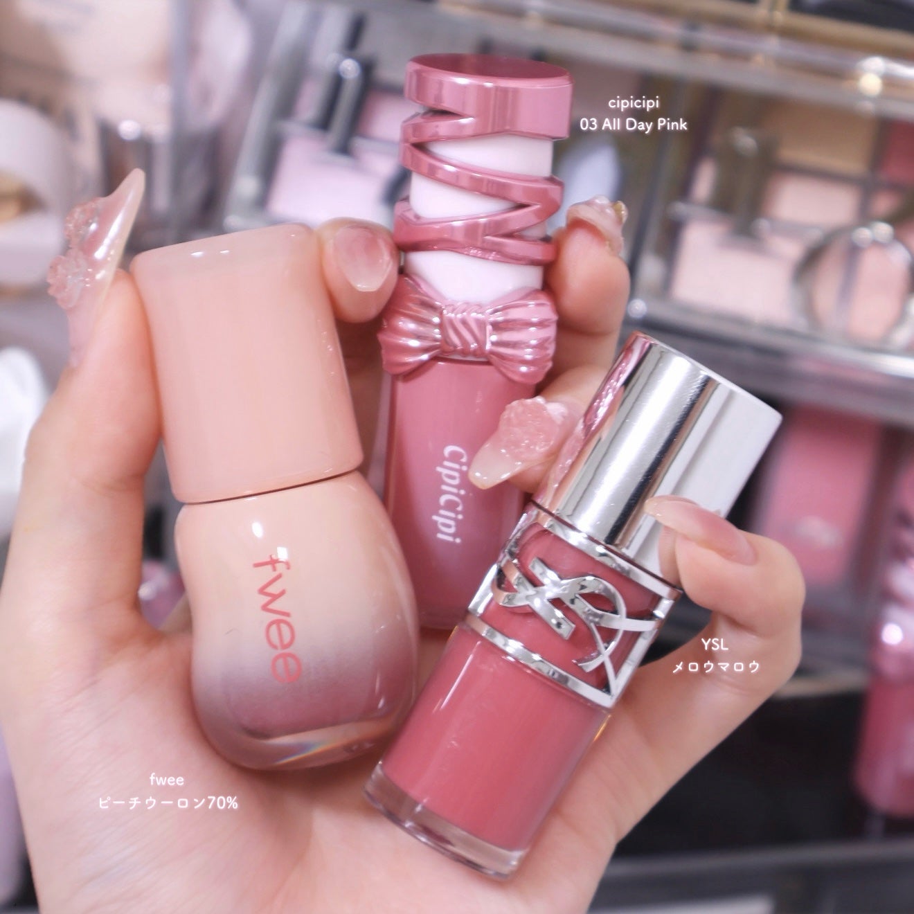 フィー 3Dボリューミンググロス/fwee/リップグロスを使ったクチコミ(1枚目)