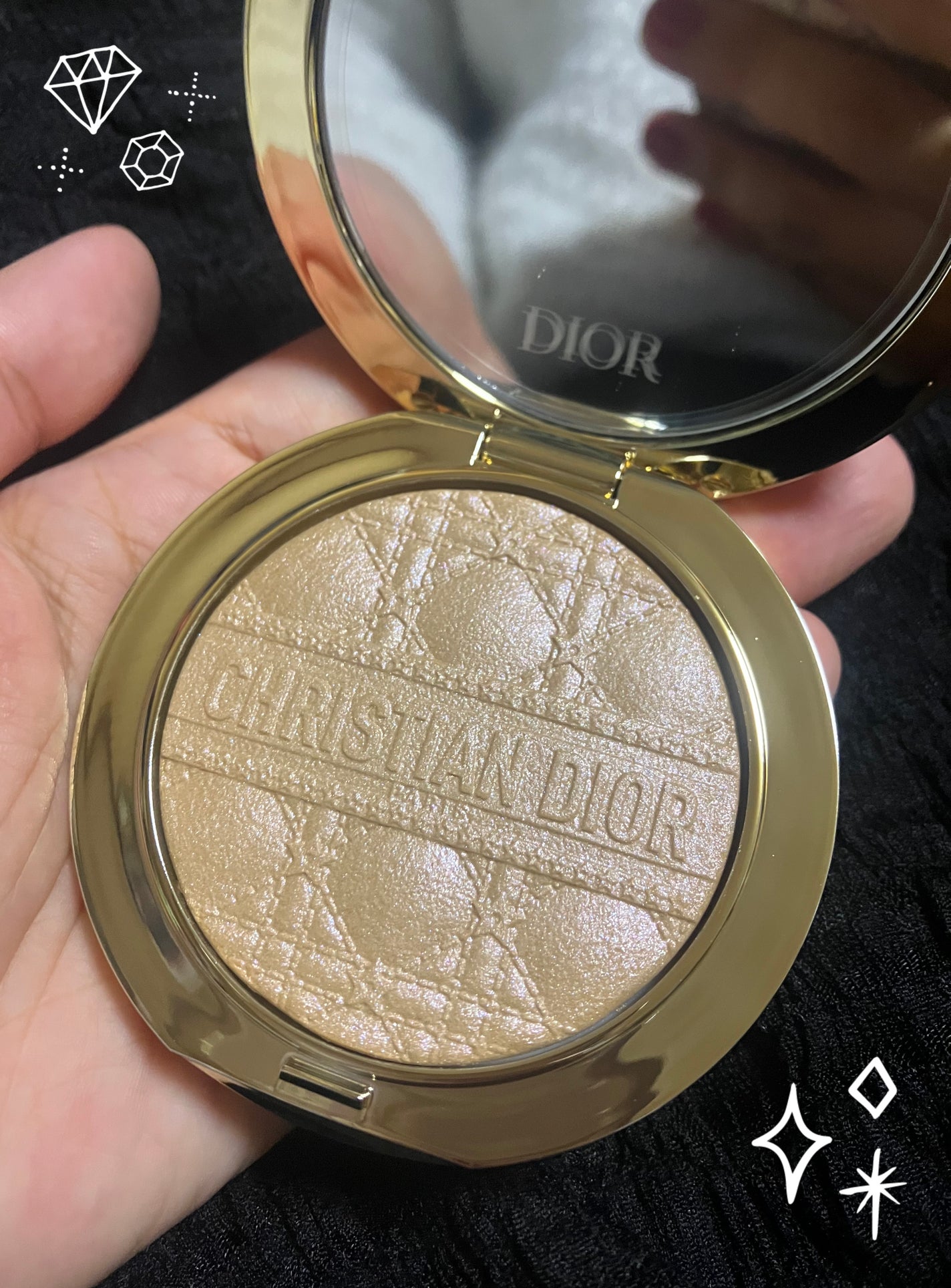 ディオールスキン フォーエヴァー グロウ ルミナイザー(ホリデーコレクション 2025 限定品)/Dior/メイクアップを使ったクチコミ(2枚目)