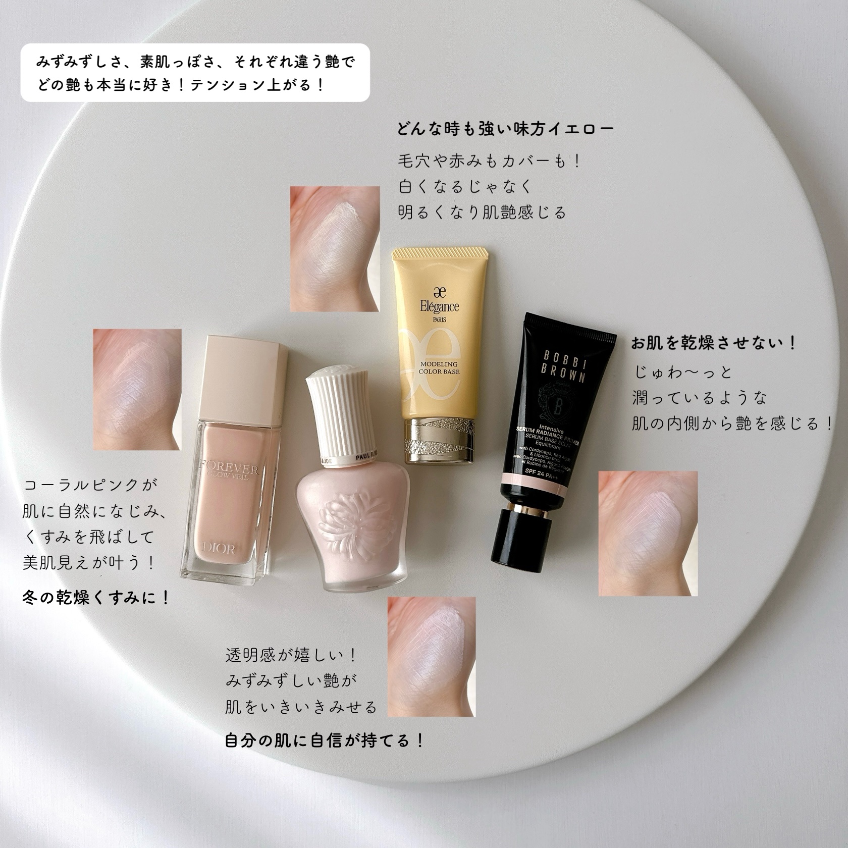 ディオールスキン フォーエヴァー グロウ ヴェール /Dior/化粧下地を使ったクチコミ（1枚目）