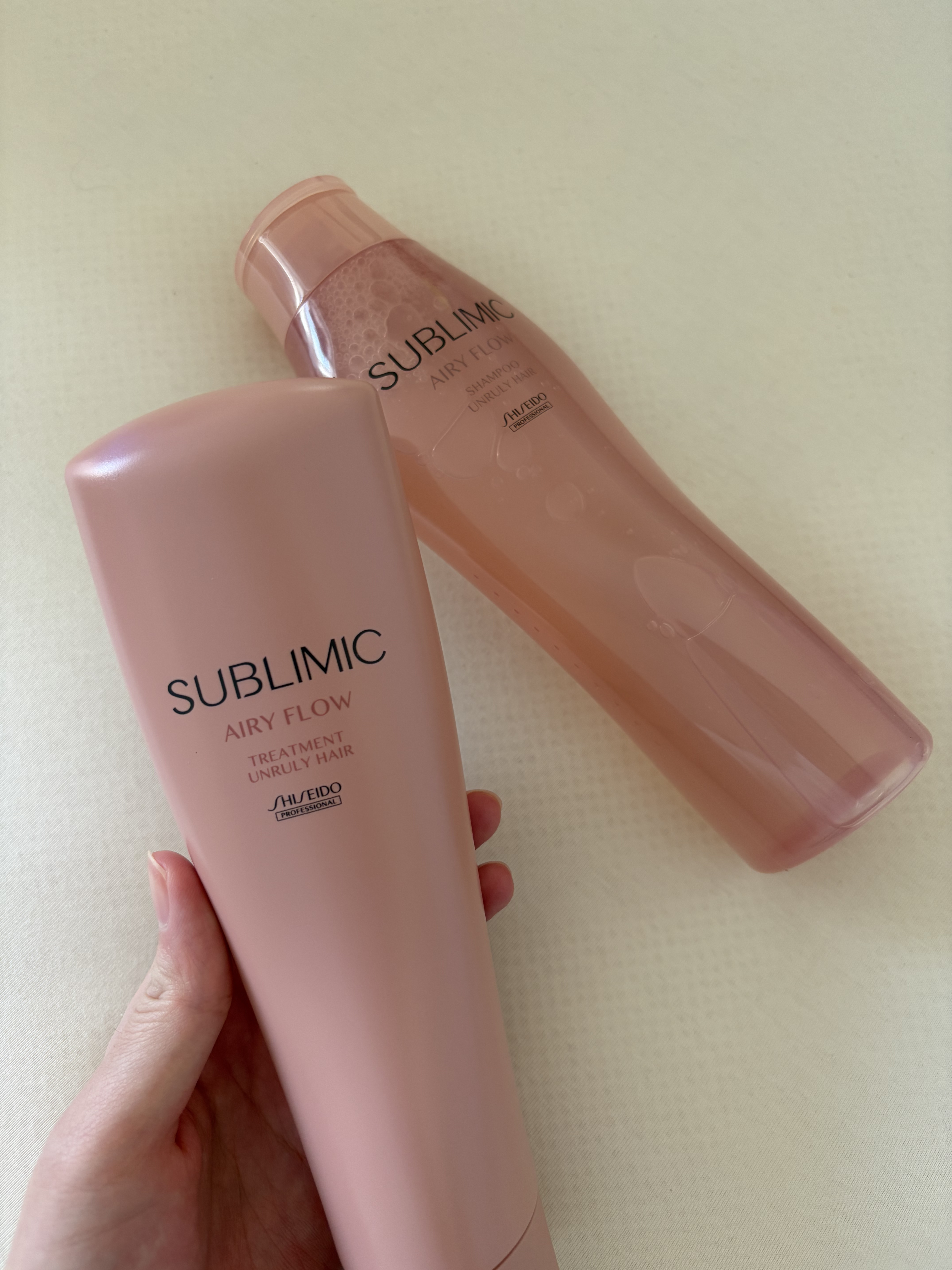 エアリーフロー シャンプー／トリートメント/サブリミック/サロンシャンプーを使ったクチコミ（3枚目）