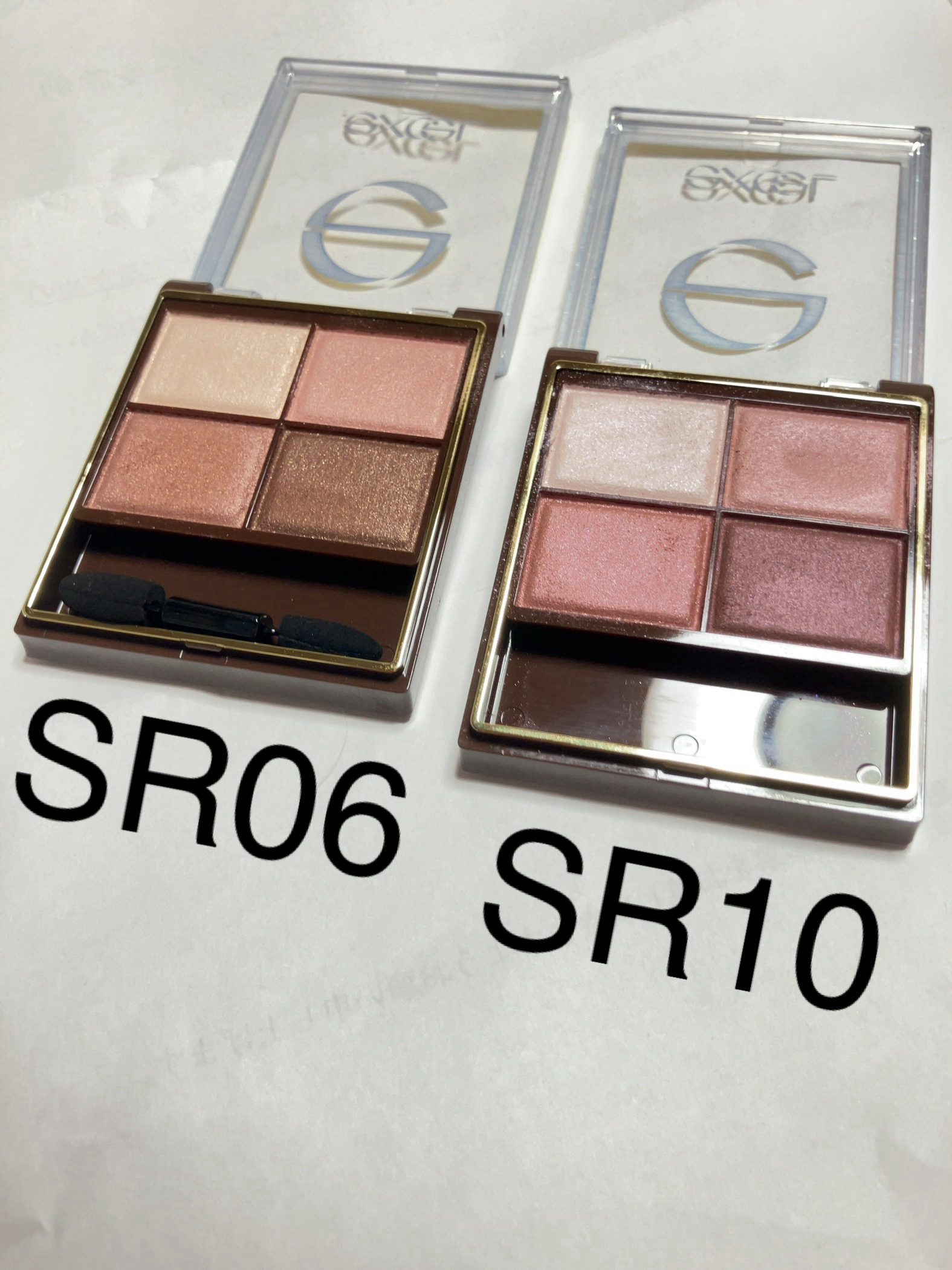 スキニーリッチシャドウ/excel/アイシャドウパレットを使ったクチコミ（3枚目）