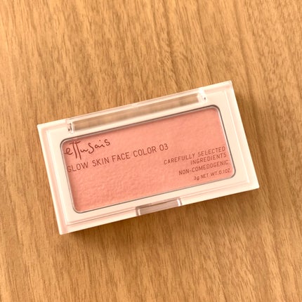 エテュセ グロウスキン フェイスカラー 03 じんわり血色チーク/ettusais/パウダーチークの画像