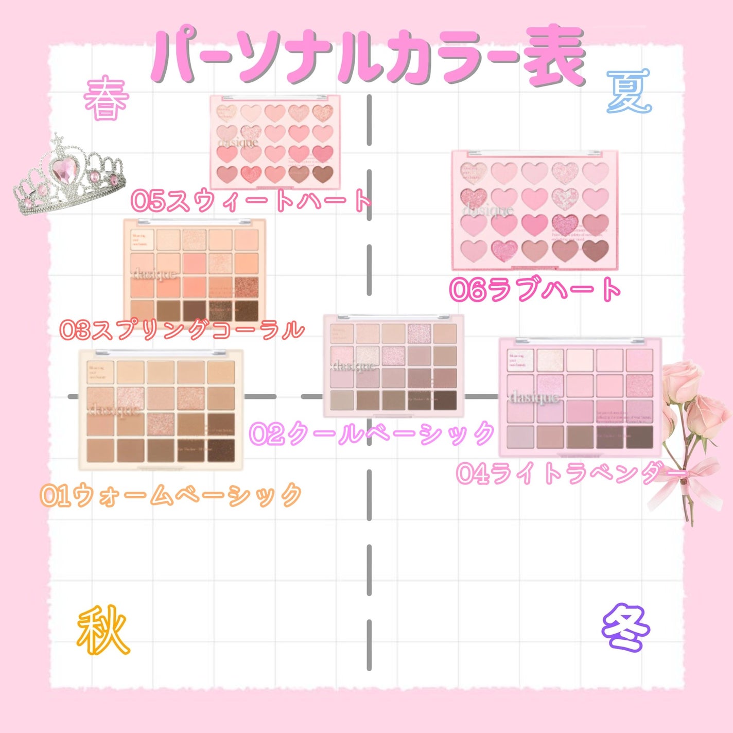 ムードシャドウパレット/dasique/アイシャドウパレットを使ったクチコミ(2枚目)