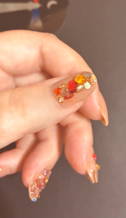 ジェルボリュームトップコート/キャンメイク/ネイルトップコートを使ったクチコミ(7枚目)