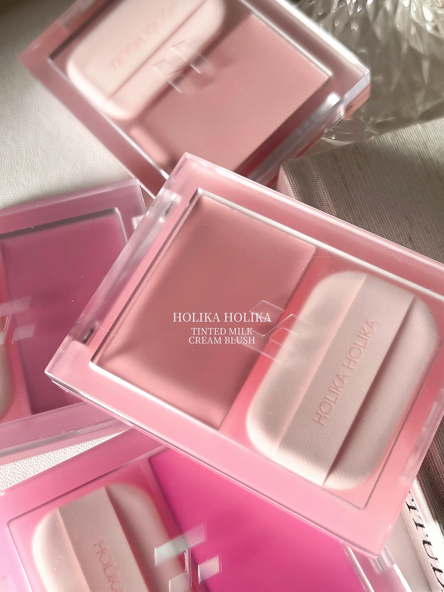 ティンテッドミルククリームブラッシュ /HOLIKA HOLIKA/ジェル・クリームチークを使ったクチコミ（1枚目）