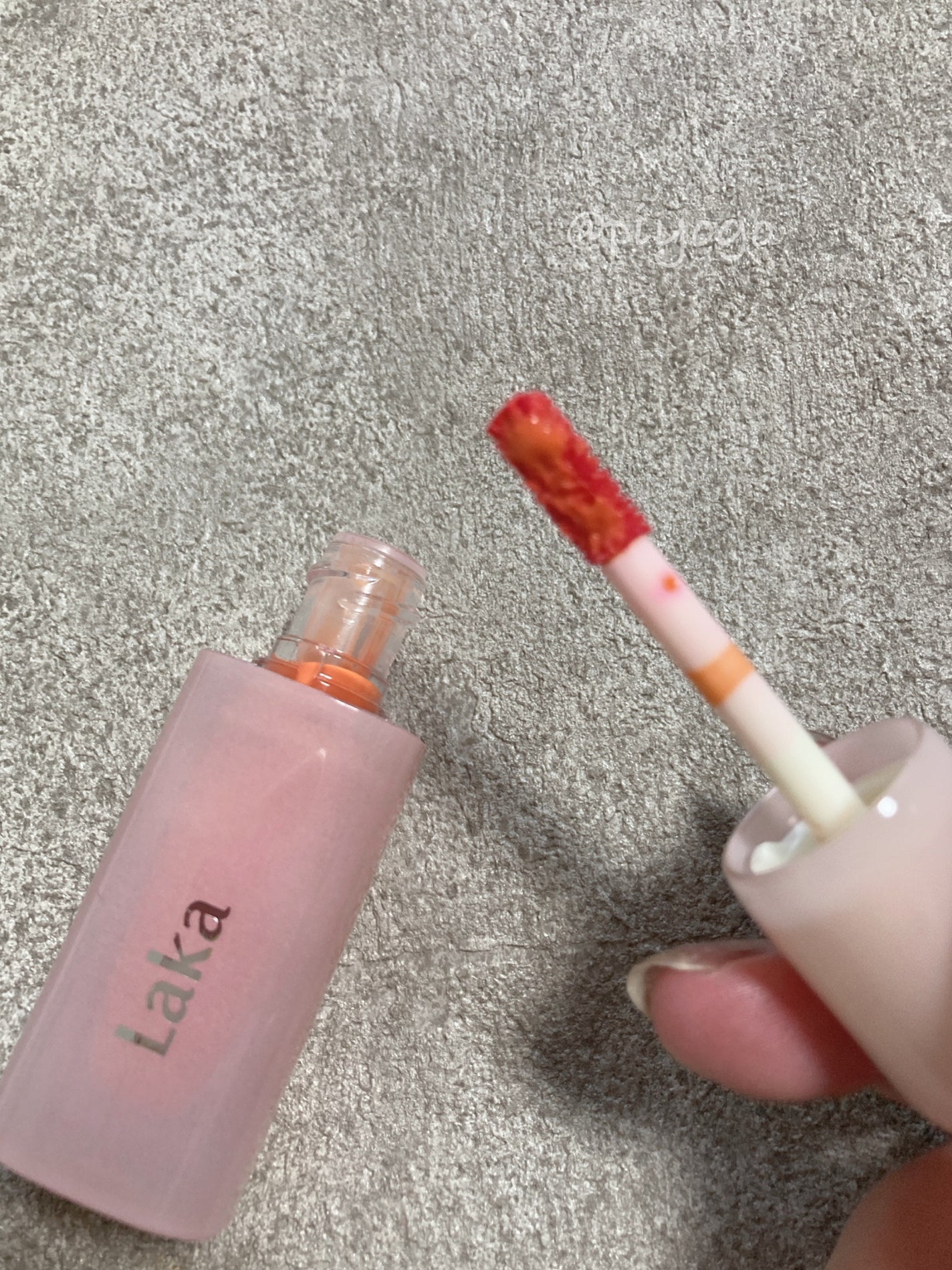 ポッピングバルーンティント/Laka/リップティントを使ったクチコミ(2枚目)