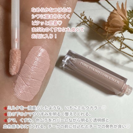 ピュアポリッシュコンシーラー/SELVE/リキッドコンシーラーを使ったクチコミ(2枚目)
