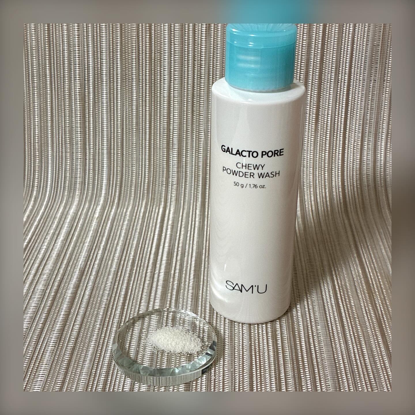 サミュ ガラクトポア チューイー パウダーウォッシュ/SAM'U/洗顔パウダーを使ったクチコミ（2枚目）