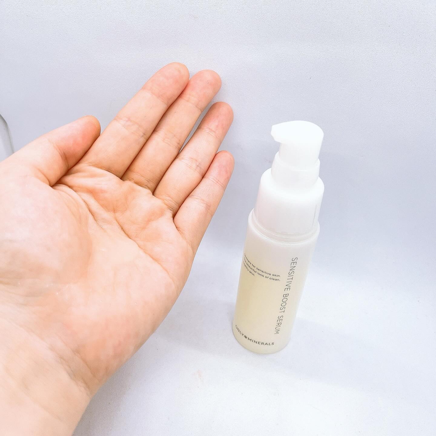 Nude センシティブブーストセラム/ONLY MINERALS/ブースター・導入液を使ったクチコミ（2枚目）