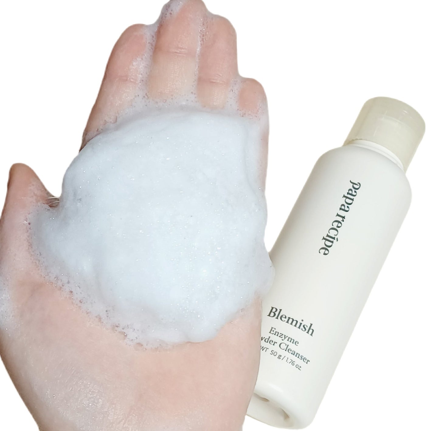 ブレミッシュ 酵素 洗顔パウダー/PAPA RECIPE/洗顔パウダーを使ったクチコミ(4枚目)