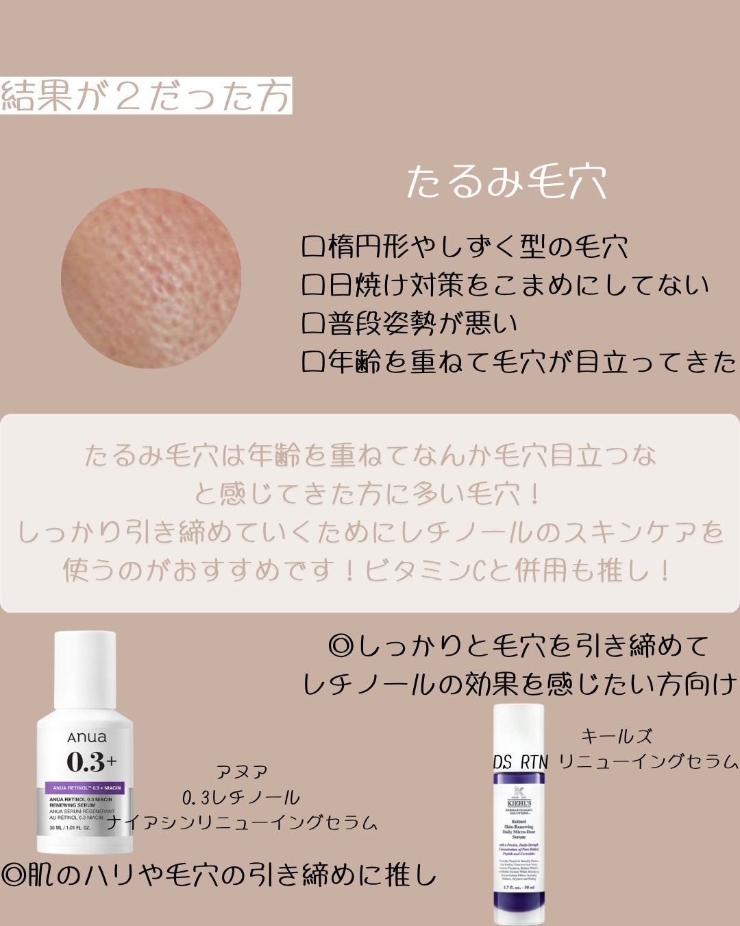 カキ on LIPS 「毛穴タイプ別のアイテム選びはこれ!==============..」(3枚目)