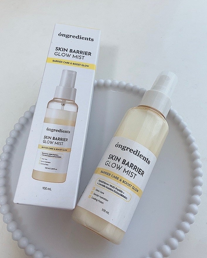 オングリディエンツ スキンバリアグローミスト/Ongredients/ミスト状化粧水を使ったクチコミ(2枚目)