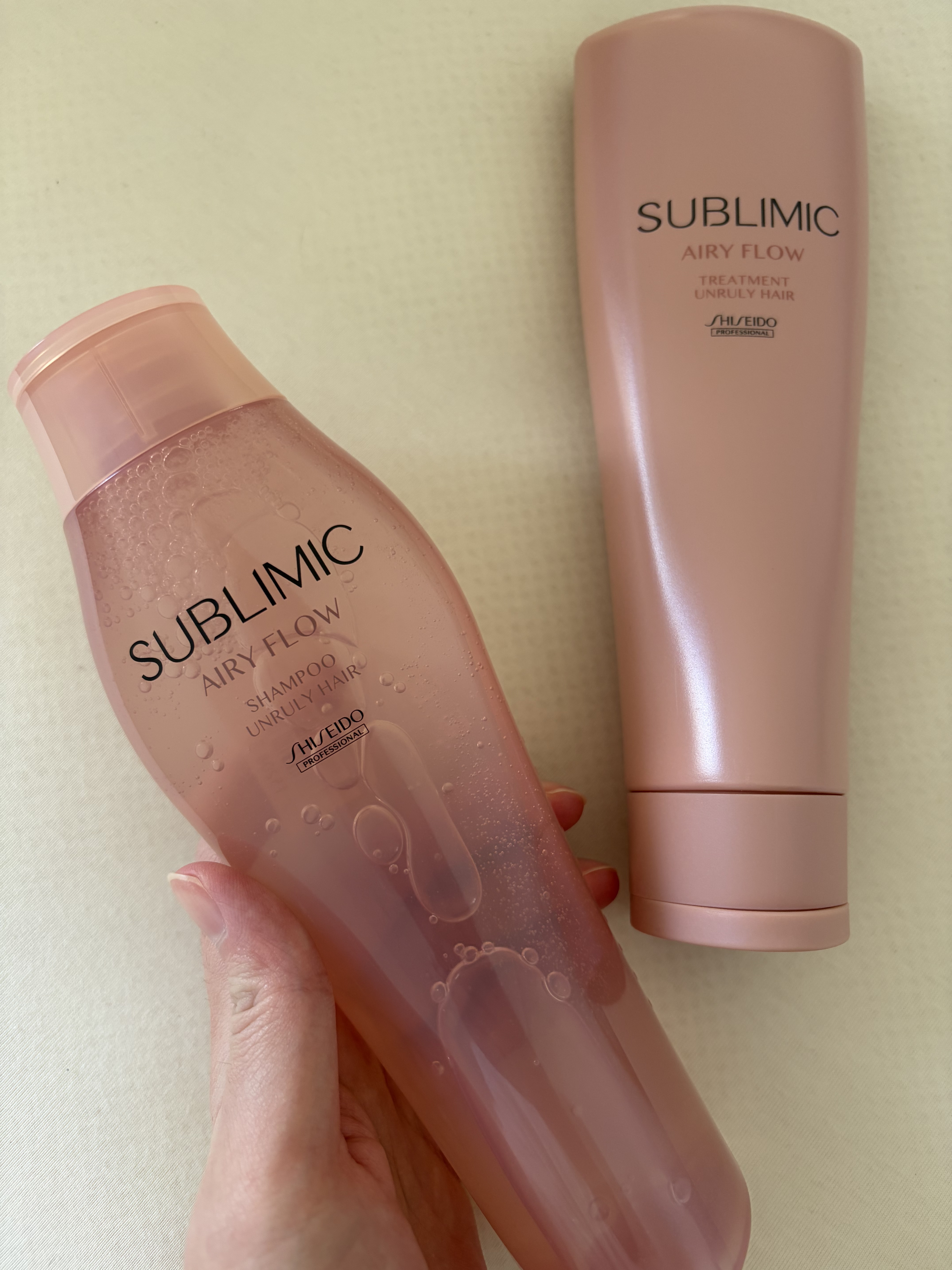 エアリーフロー シャンプー／トリートメント/サブリミック/サロンシャンプーを使ったクチコミ（2枚目）