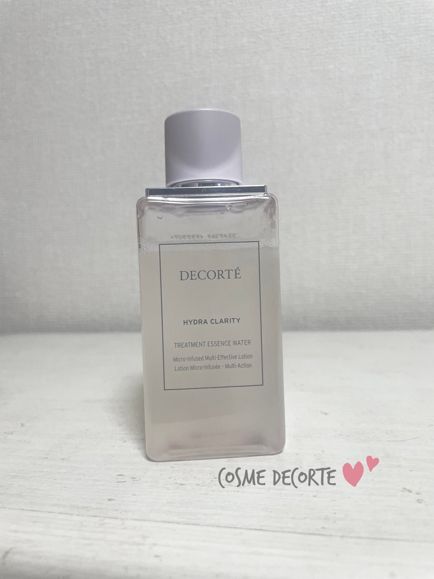 イドラクラリティ 薬用 トリートメント エッセンス ウォーター/DECORTÉ/化粧水を使ったクチコミ(1枚目)